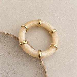 Pulseira Boho - Marfim Mesclado