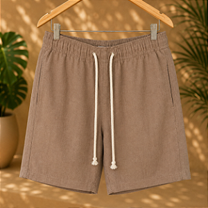 Short - Linho Cappucino