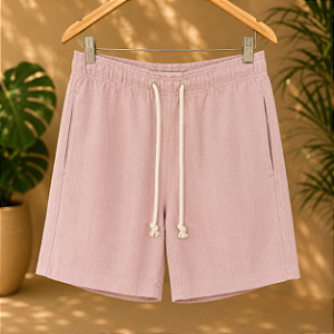 Short - Linho Rosa Seco