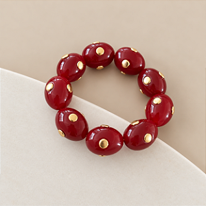 Pulseira Cristina - Marsala - Boho
