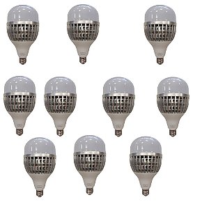 Lâmpada Led 65w Bulbo Bocale27 Luz BrancoFrio 6500 kit 10 pc
