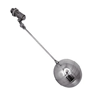 TORNEIRA BÓIA PARA CAIXA D'ÁGUA DE INOX 1/2