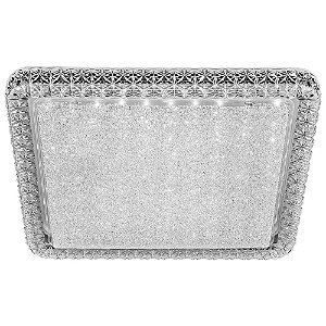 Painel Plafon Led Pontilhado Quadrado 24w Luz Ajustável