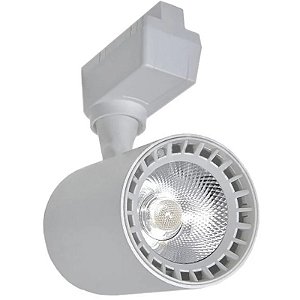 Spot Led Para Trilho Eletrificado 20w Br Quente 3000k Br