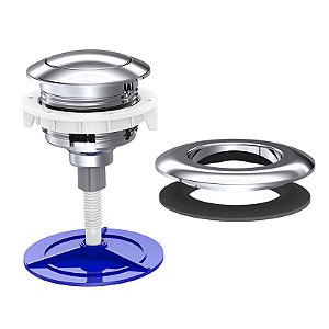 Botão Caixa acoplada acionamento superior 38mm para castelo
