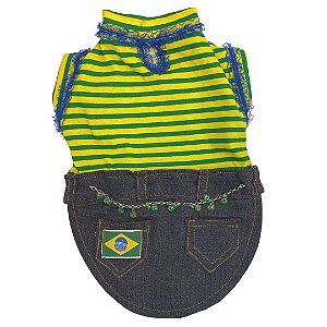 Vestido Jeans do Brasil
