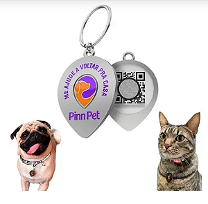 Plaquinha e Pigente Pinnpet