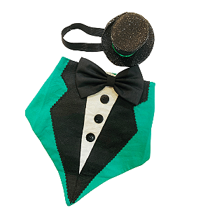 Bandana e chapéu do homem da meia noite