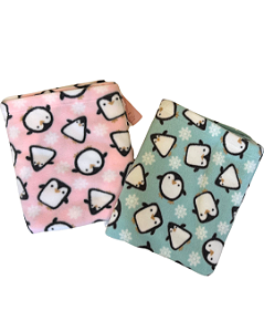 Cobertor em Soft para pet Pinguin