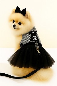 Vestido Peitoral Chanel Pied