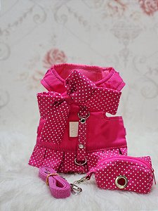 Peitoral  Poá Pink