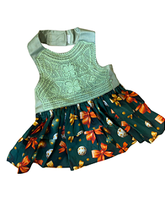 Vestido Verde com Renascença