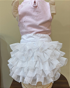 Saia Tule Brilho para pet