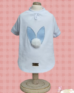 T-shirt Orelhas Branca