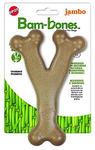 Mordedor Wishbone Bacon Pequeno para Cães