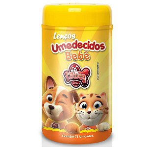 Lenço umedecido - Bebé - 75 unidades