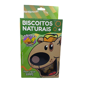 Biscoito Natural para Cães 200g Diversos Sabores