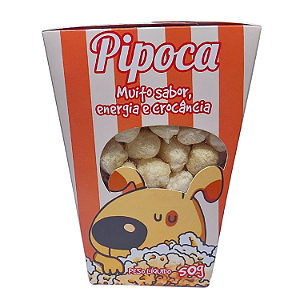 Pipoca pet doce