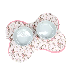 Tapete Comedouro osso Fance Rose