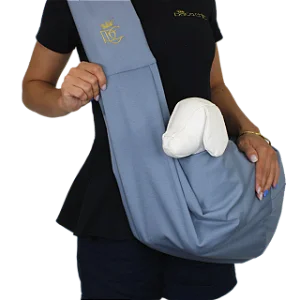 Sling Pata Chic Cinza para Cães