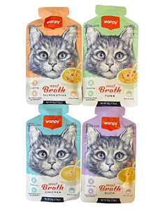 Petisco Creamy Wanpy Gatos - Vários Sabores