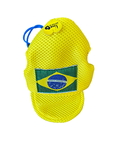 Boné do Brasil para Cães com Ajuste