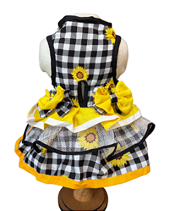 Vestido Girassol para pet