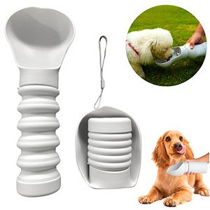 Garrafa Portátil de Silicone para Pet 550 ml