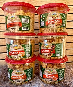 BOLACHA SALGADA MIX 300gr C/12