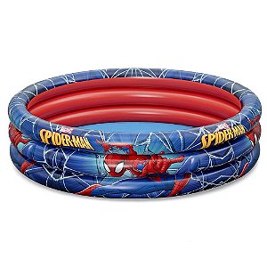 Piscina Inflável Redonda Bestway Spider-Man 122x30cm 200L