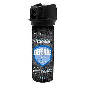 Spray Defesa Pessoal Jato Direcionado 50g Poly Defensor NTK