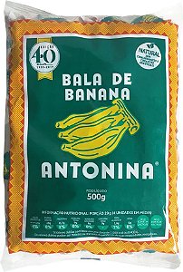 Bala de Banana Antonina 500g