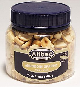 Alibec Amendoim S/Pele e Salgado 160g