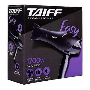 SECADOR TAIFF EASY PRETO 1700W 110V