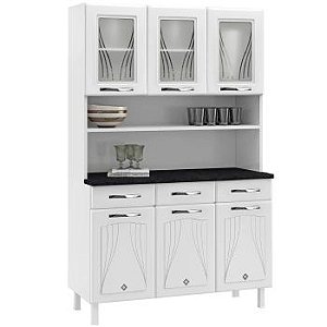 KIT COZINHA TELASUL STAR 6 PTS 3 GVS 816210-01 BRANCO