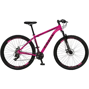 BIC. COLLI ATALANTA ALUMINIO A.29 F.DISCO KIT SHIMANO 21M 531.19 ROSA