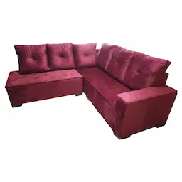 ESTOFADO CAMPO GRANDE LIRIO CANTO 2,00M X 2,00M 39276 VERMELHO