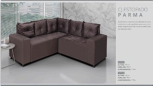 ESTOFADO PARMA (DE CANTO 4 LUGARES) -AZUL