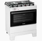 FOGAO 5B ESMALTEC IDEAL TOP MESA INOX 40000000264 BRANCO BIVOLT