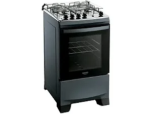 FOGAO 4B DAKO SUPREME C/ACENDIMENTO 300001837 TITANIUM BIVOLT