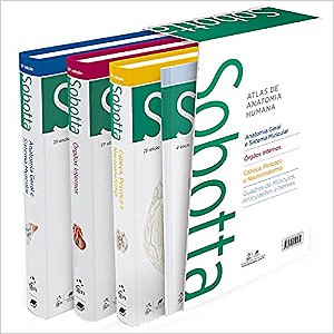 Sobotta Atlas de Anatomia Humana - 3 Volumes - 25ª Edição 2023