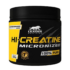 Hi-Creatine Micronized 100% PURE - LEADER NUTRITION, Creatina - 300g