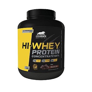 HI-WHEY PROTEIN 100 % CONCENTRATE (1,8Kg) - LEADER NUTRITION