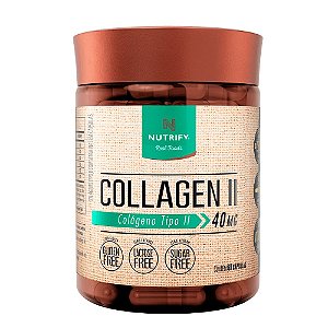 COLLAGEN II, colágeno tipo 2, Nutrify, 60 caps