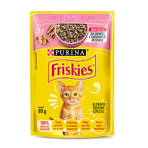 Friskies Sache Filhotes Carne 85g
