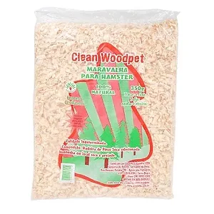 Serragem para Hamster 350g - Forração Higiênica e Confortável