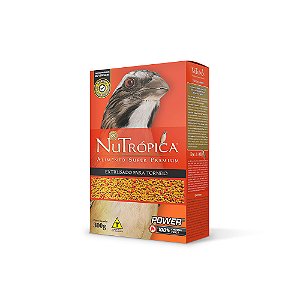 Nutrópica Trinca-Ferro Power 300g Alimento Super Premium para Trinca-Ferro de Torneio
