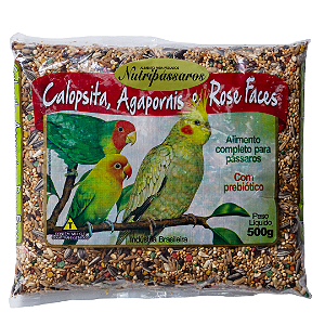 Mistura para Calopsita com Mel Nutripássaros 500g