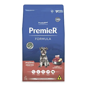 PremieR Formula Adultos Raças Pequenas Carne e Batata-Doce 15kg