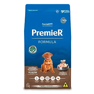 PremieR Formula Filhotes Raças Grandes Frango 15kg